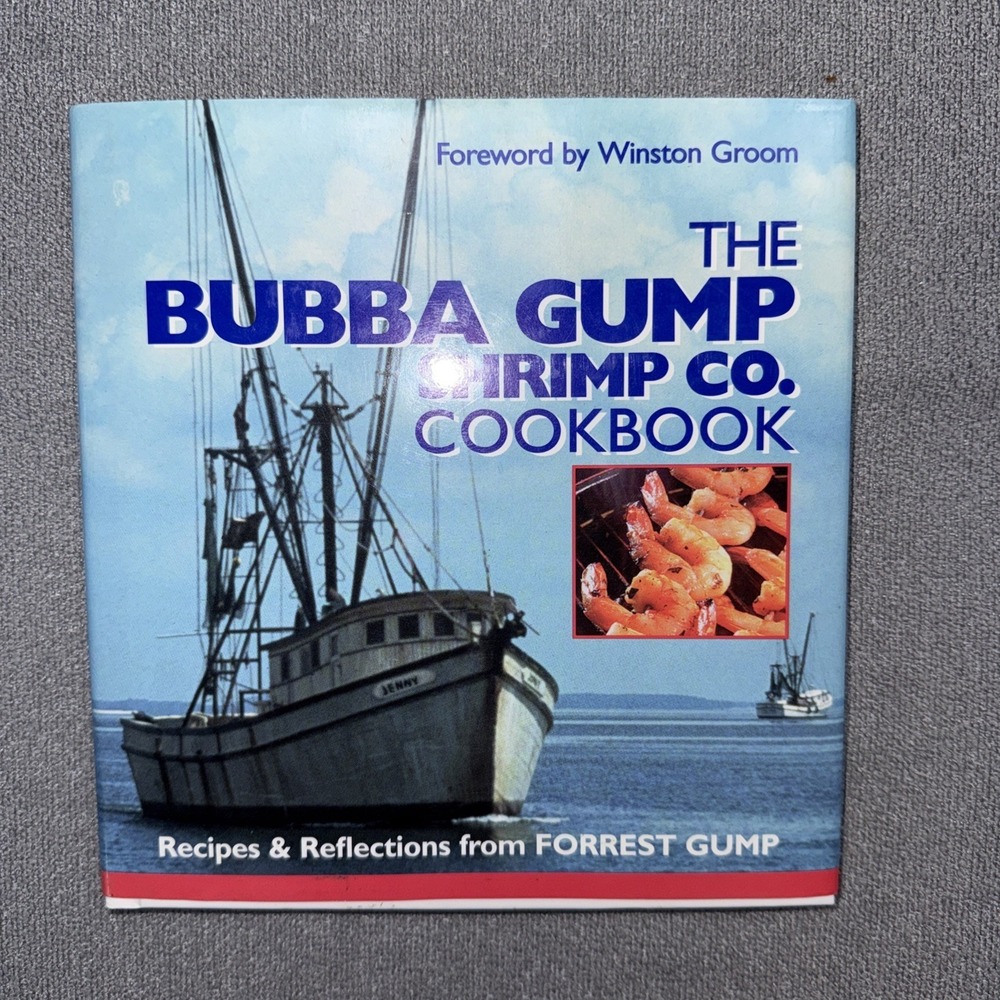 Bubba Gump Shrimp Co Cookbook 1994 Forrest Gump Recipes Hardcover
